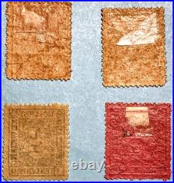 China Qin Stamps Commercial Ports AM. 1/CH. 2/Han. 2/KEW. 1/SH. 24/SH. 27/ 15 M 1 old