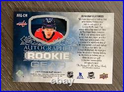 Connor Mcmichael 2020-21 Upper Deck The Cup Rc Gear Rpa Patch Auto Sp 21/24