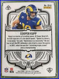 Cooper Kupp ORANGE PRIZM CARD 23/25 SSP 2022 Donruss ELITE DECK COOPER KUPP RAMS