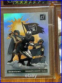 Davante Adams Las Vegas Raiders Lot with DOWNTOWN / #d / Patch