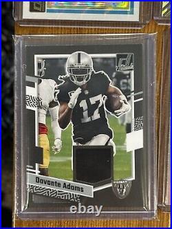 Davante Adams Las Vegas Raiders Lot with DOWNTOWN / #d / Patch