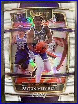 Davion Mitchell SGC 10 POP 1/1 WHITE PRIZM # /199 SP ROOKIE CARD 2021 Select RC