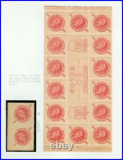 EDW1949SELL BRAZIL 1936 Sc#422-25 Music VF Specialized collection printing var