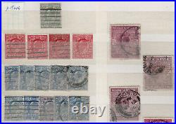 EDWARD VII MINT USED SHADE COLLECTION ON PAGES SG CAT £7000 UNSORTED 2/6 & 5s