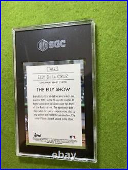 Elly De La Cruz SGC 10 BOWMAN CHROME REFRACTOR ROOKIE CARD 2023 RC Make An Offer
