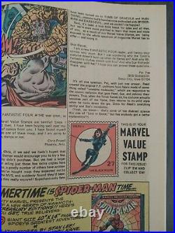 Fantastic Four 141 150 (lot of 10 comics) ALL VALUE STAMPS INTACT