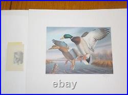First of State Duck Stamp and print