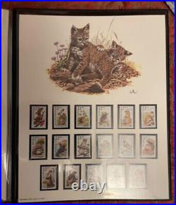 Fleetwood Wildlife Of America Mint Stamp Collector's Print 1988 Don Blake Set