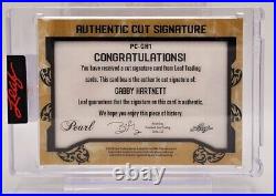 GABBY HARTNETT 1/1 Encased CUT AUTO On AUTHENTIC 1939 HOF Envelope CUBS? MINT