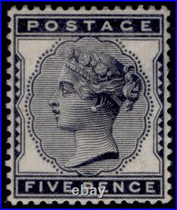 GB QV SG169, SCARCE 5d indigo, M MINT. Cat £725