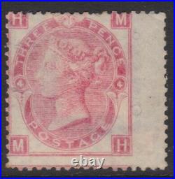 GB QV mint Surface Printed SG92 3d rose plate 4 cat. £2500