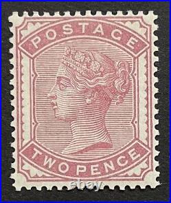 GB Queen Victoria Surface Printed. 1880 2d pale rose m/mint SG 168 (ct£350)