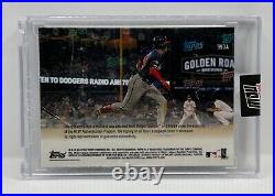 JUAN SOTO Autographed Game Used NLDS 2019 Topps Now #993A 26/49 MLB Hologram