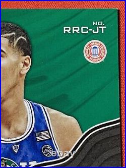 Jayson Tatum 2017-18 Totally Certified Rookie Roll Call RC On Card Auto SSP
