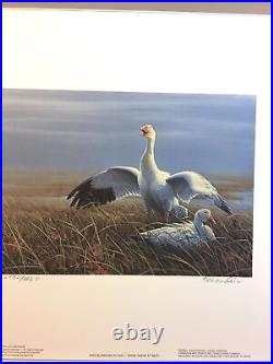 Jean L Grondin, 1989, Canada wildlife Habitat Stamp, 2482/9460, No Stamp, Mint Print