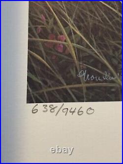 Jean L Grondin, 1989, Canada wildlife Habitat Stamp, 638/9460, No Stamp, Mint Print