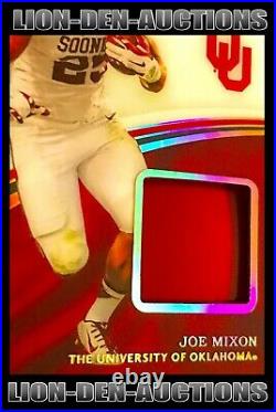 Joe Mixon 2017 Immaculate Collection Collegiate Helmets Xrc NFL Jrsy# 28/49 1/1