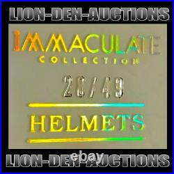 Joe Mixon 2017 Immaculate Collection Collegiate Helmets Xrc NFL Jrsy# 28/49 1/1