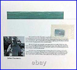 John Dearman 1996 Coastal Conservation Association CCA Print & Stamp Specks Mint