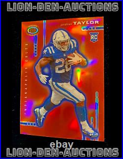 Jonathan Taylor 2020 Chronicles Dynagon Red Prizm Sp Rookie Jersey# 28/99 1/1