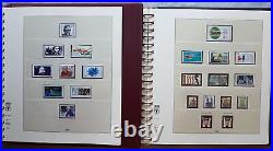 Lindner Pre-printed Sheets Germany Postage Stamps Frg Mint 1970-1995