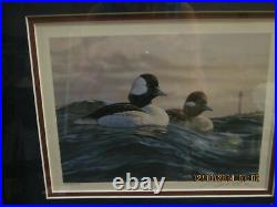 Lot # 224 New Jersey 1993. Signed And Numbered Print Of Duck Stamp Print By Art