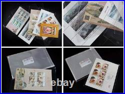Lot 800Pcs PROFESSIONAL STAMP SLEEVES Printing Sheet Big Size OPP Material New