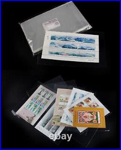 Lot 800Pcs PROFESSIONAL STAMP SLEEVES Printing Sheet Big Size OPP Material New