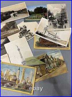Lot of 700+ Vintage Postcards. Various cities/towns. All used/posted
