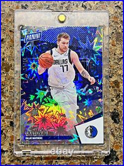 Luka Doncic 2021 Panini The National 10/50 KABOOM Explosion VERY RARE REDEMPTION