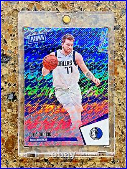 Luka Doncic 2021 Panini The National Diskettes Refractor 06/25 Rare SSP