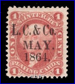 MOMEN US STAMPS #R2c PRINTED CANCEL REVENUE USED LOT #93535