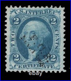 MOMEN US STAMPS #R7c REVENUE PRINTED CANCEL USED VF+ LOT #86845