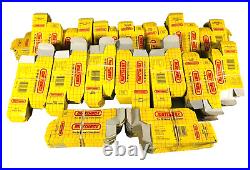 Matchbox Assorted Lot of 500 Printed/Stamped Yellow Boxes 1980's Die Cast