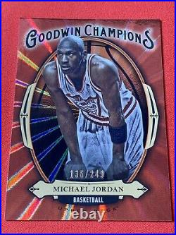 Michael Jordan 2020 Upper Deck Goodwin Champions GB-1 Red /249 Ultra Rare SSP