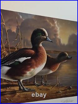 Minnesota Duck Print, 1992,33 Yrs, Jim Hautman, 358/2850, Ducks, No Stamp, Mint