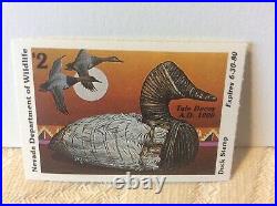 Mint 1979 Nevada First Of State Duck Stamp & Print Larry Hayden