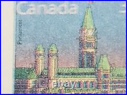 Mint Block 4 Canada #1168 Printed On Gum Error