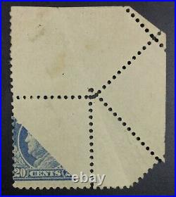 Momen Us Stamps #515 Var. Foldover Printed On Reverse Mint Og H Lot #72484
