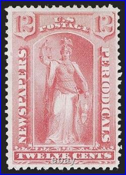 Momen Us Stamps #pr40 Special Printing Newspaper Unused Pf Cert Lot #85963