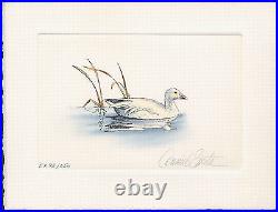 NEW JERSEY #6 1989 DUCK STAMP PRINT SNOW GEESE EXECUTIVE ED By Daniel Smith