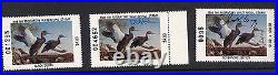 New Hampshire #7 1989 State Duck Stamp Print Black Ducks Governors Edition
