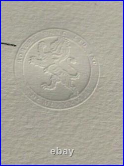 Olivia de Berardinis Firecrackers Robert Bane Edition 44/250 with Stamp MINT