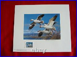 Oregon Duck Stamp Prints Matched Set of 1st Five Issues 1984-88 (M. Sieve)