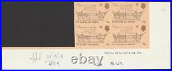 PITCAIRN ISLANDS 1969 Pictorial set IMPERF imprint blocks MNH 1 SHEET PRINTED