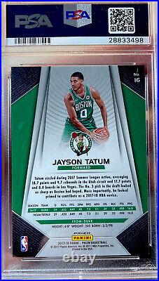 POP 8! Rare 2017 Panini Prizm Jayson Tatum Rookie Hyper Gem Mint 10 PSA Celtics