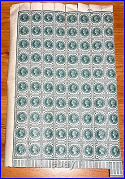 Qv Mainly U/mint Block Of 80 Jubilee Stamps