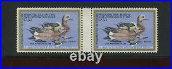 RW51x Federal Duck RARE Special Printing Mint Gutter Pair of 2 Stamps NH (RW51)