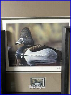 Rare 2009 Ducks Unlimited Stamp Print Set