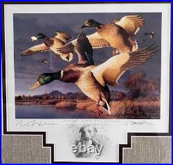 Robert Steiner 1996 California Duck Stamp Print Governors Edition Signed 342/350
